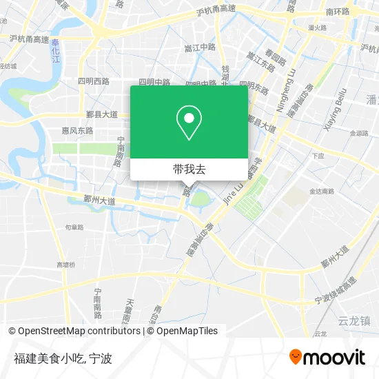 福建美食小吃地图