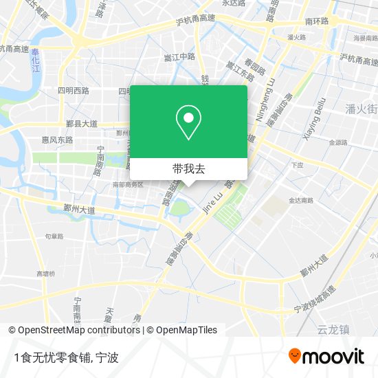 1食无忧零食铺地图