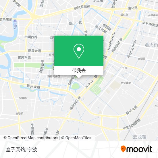 盒子宾馆地图