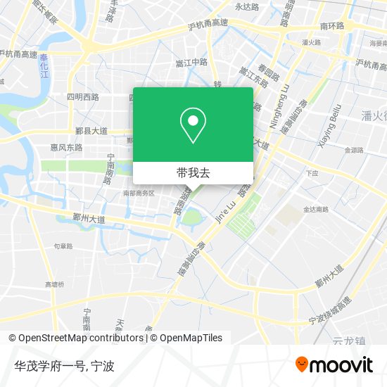 华茂学府一号地图