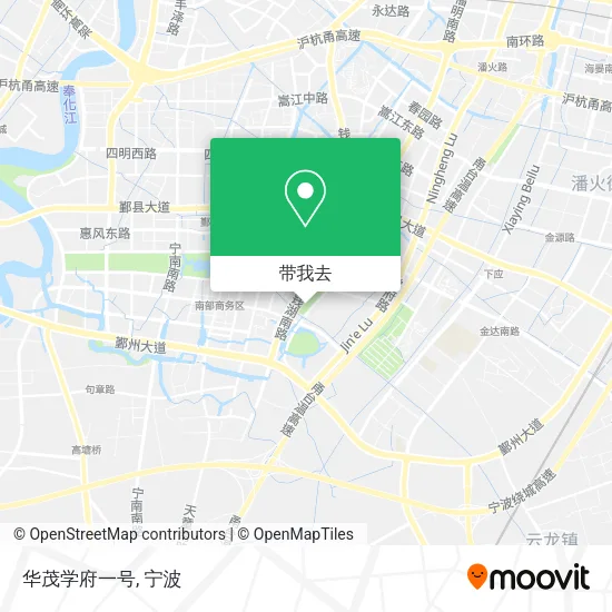 华茂学府一号地图
