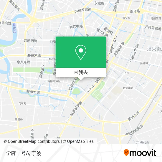 学府一号A地图