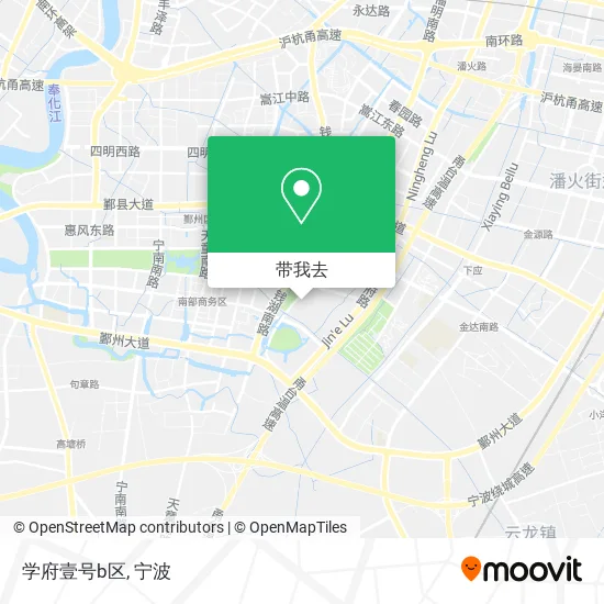 学府壹号b区地图