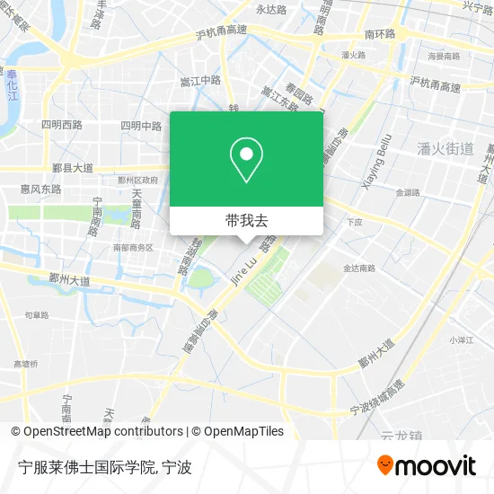 宁服莱佛士国际学院地图