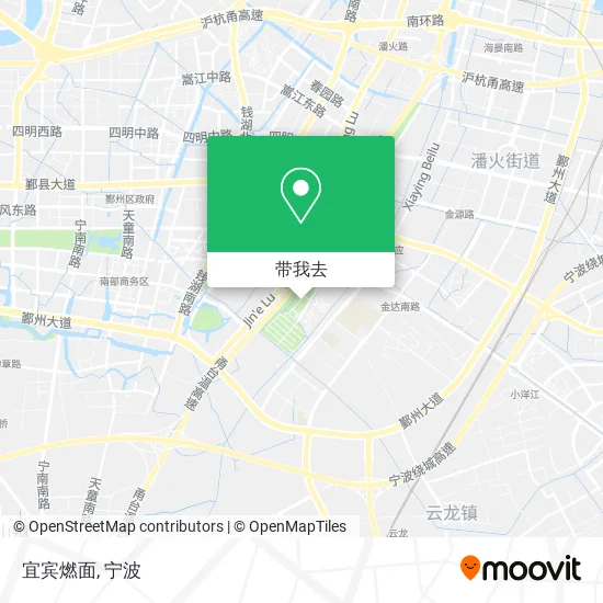 宜宾燃面地图