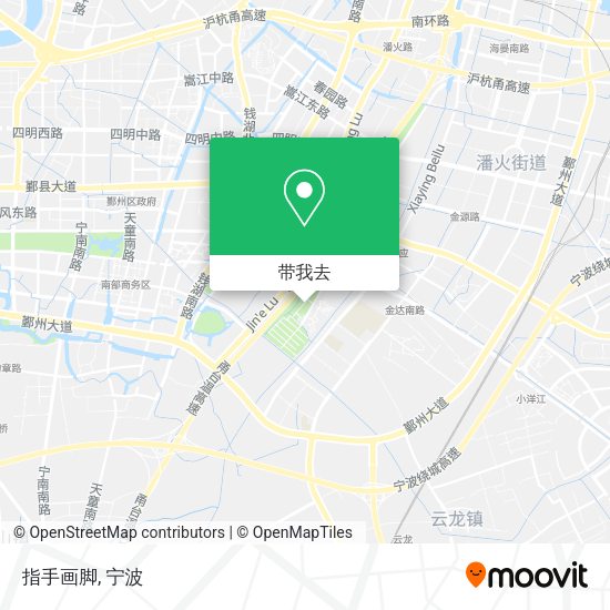 指手画脚地图