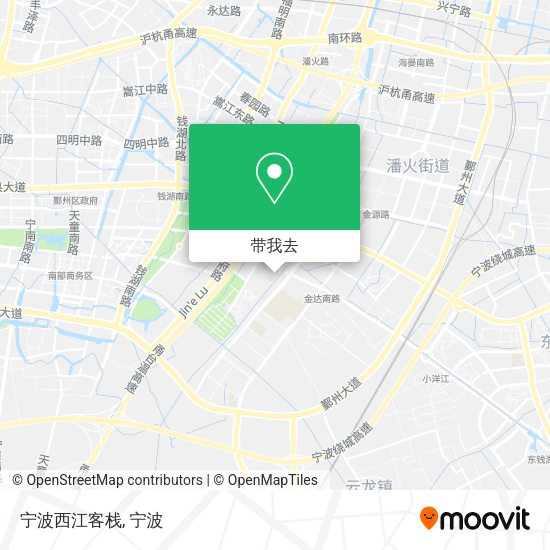 宁波西江客栈地图