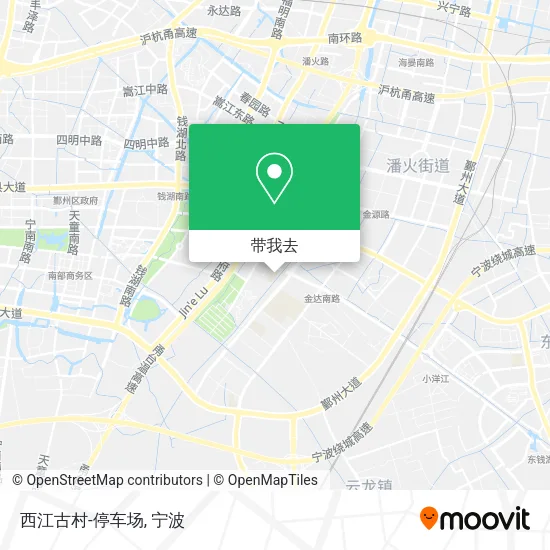 西江古村-停车场地图