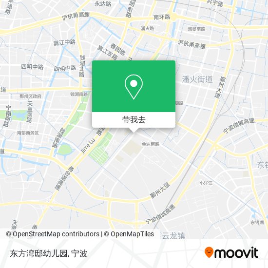 东方湾邸幼儿园地图