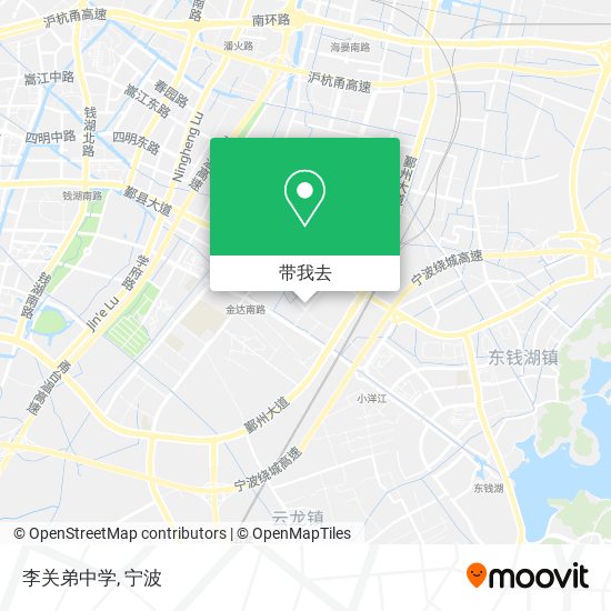 李关弟中学地图