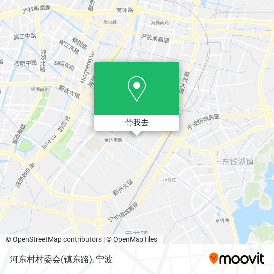 河东村村委会(镇东路)地图