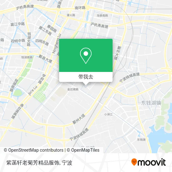 紫菡轩老菊芳精品服饰地图
