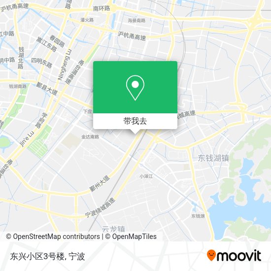 东兴小区3号楼地图