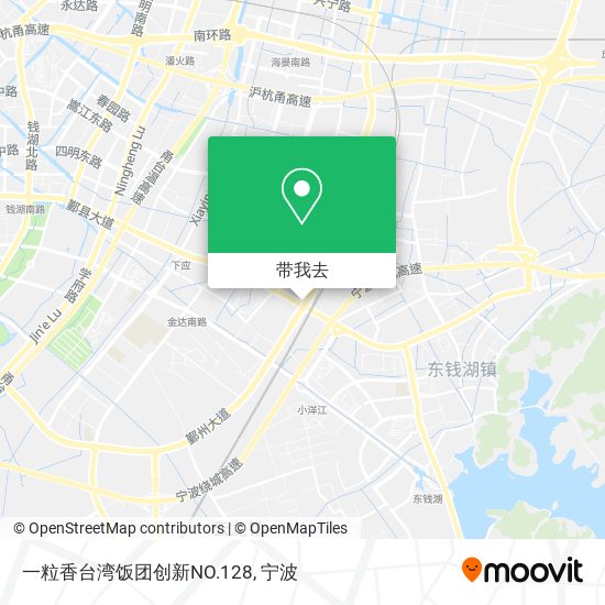 一粒香台湾饭团创新NO.128地图