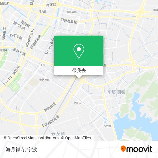 海月禅寺地图