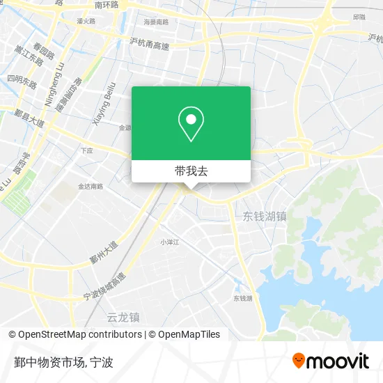 鄞中物资市场地图