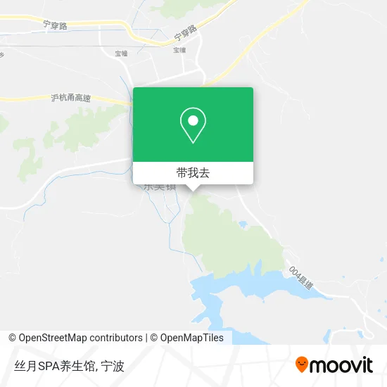 丝月SPA养生馆地图