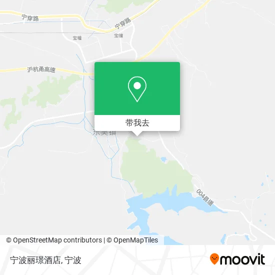 宁波丽璟酒店地图