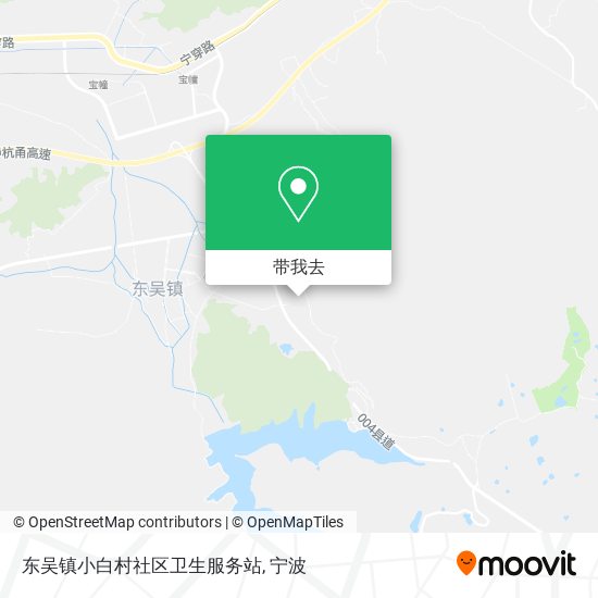 东吴镇小白村社区卫生服务站地图