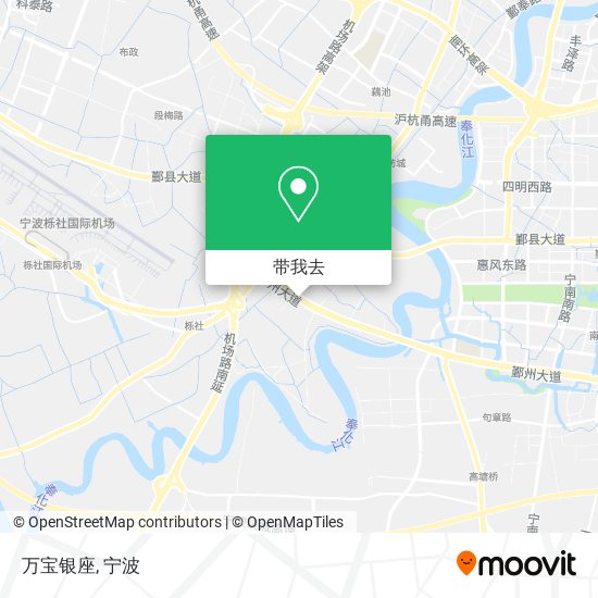 万宝银座地图