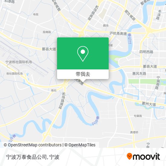 宁波万泰食品公司地图