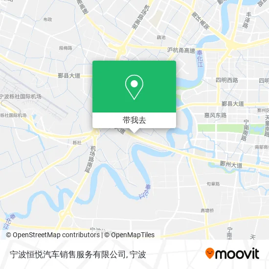 宁波恒悦汽车销售服务有限公司地图