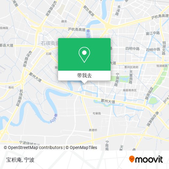 宝积庵地图
