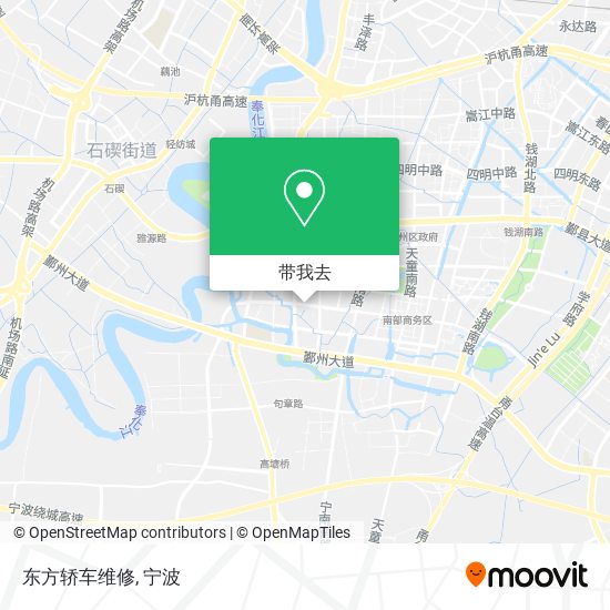 东方轿车维修地图