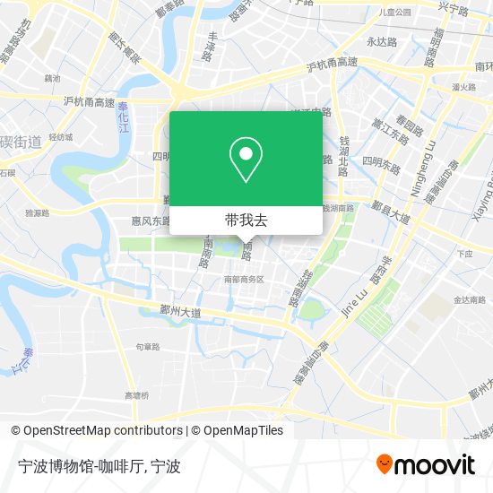 宁波博物馆-咖啡厅地图