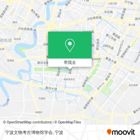 宁波文物考古博物馆学会地图