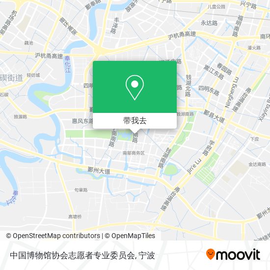 中国博物馆协会志愿者专业委员会地图