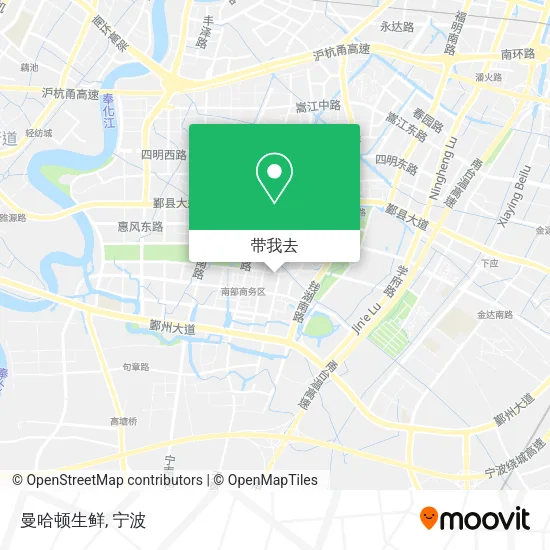 曼哈顿生鲜地图