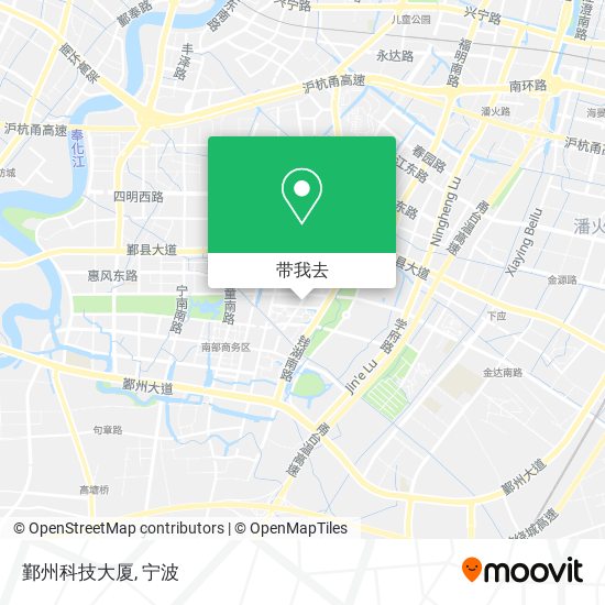 鄞州科技大厦地图