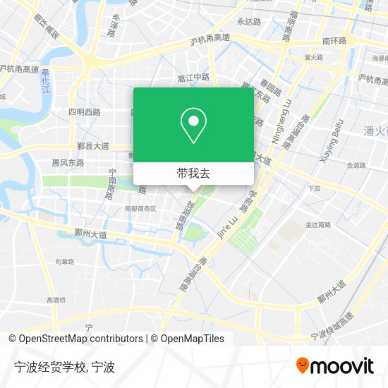 宁波经贸学校地图