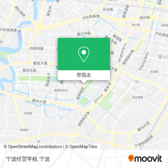 宁波经贸学校地图