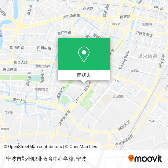 宁波市鄞州职业教育中心学校地图