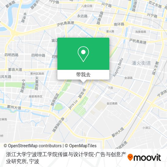 浙江大学宁波理工学院传媒与设计学院-广告与创意产业研究所地图