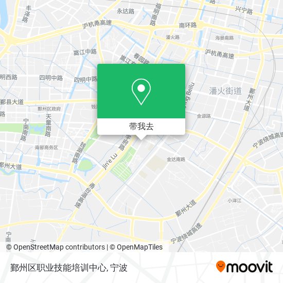 鄞州区职业技能培训中心地图