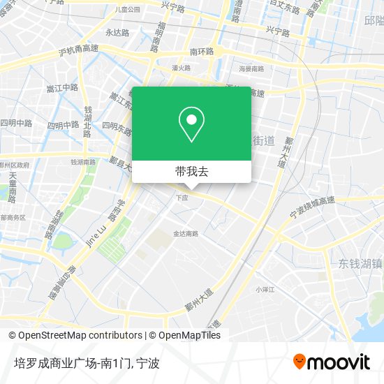 培罗成商业广场-南1门地图