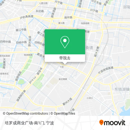 培罗成商业广场-南1门地图