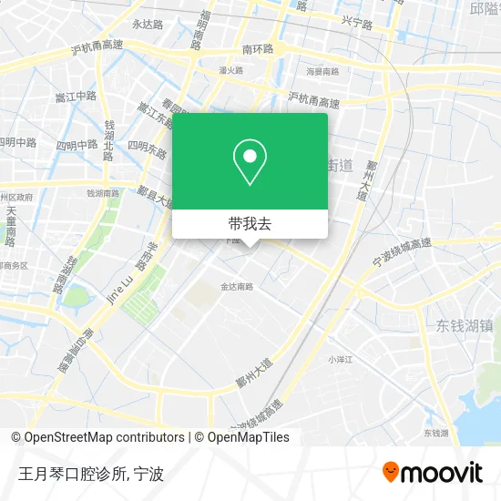王月琴口腔诊所地图