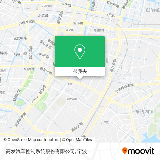 高发汽车控制系统股份有限公司地图