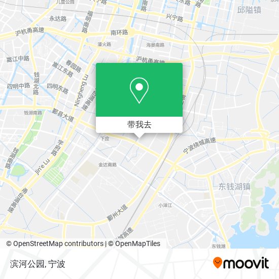 滨河公园地图