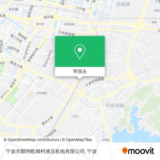 宁波市鄞州欧姆柯液压机电有限公司地图