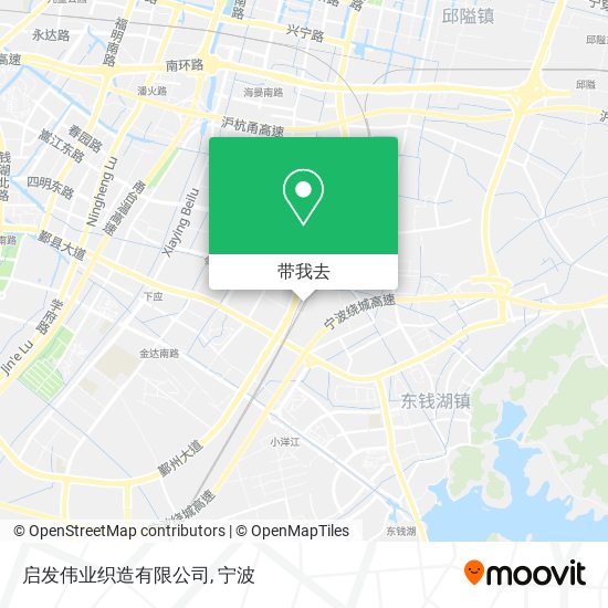 启发伟业织造有限公司地图