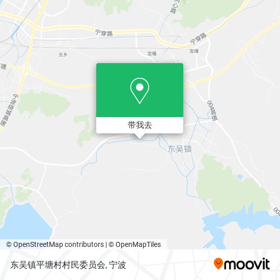 东吴镇平塘村村民委员会地图