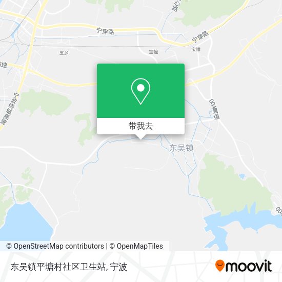 东吴镇平塘村社区卫生站地图