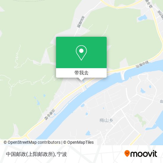 中国邮政(上阳邮政所)地图