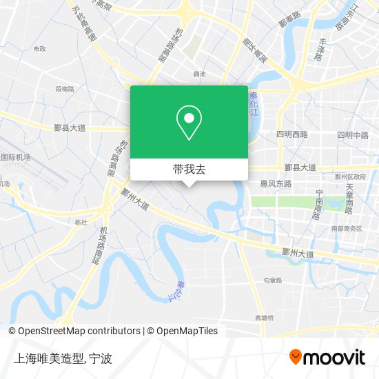 上海唯美造型地图