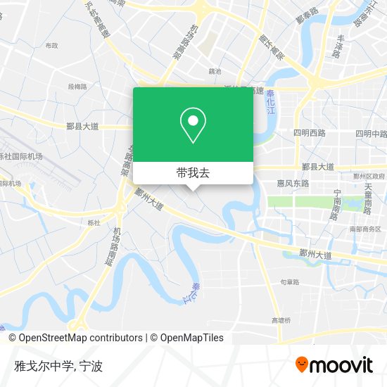 雅戈尔中学地图